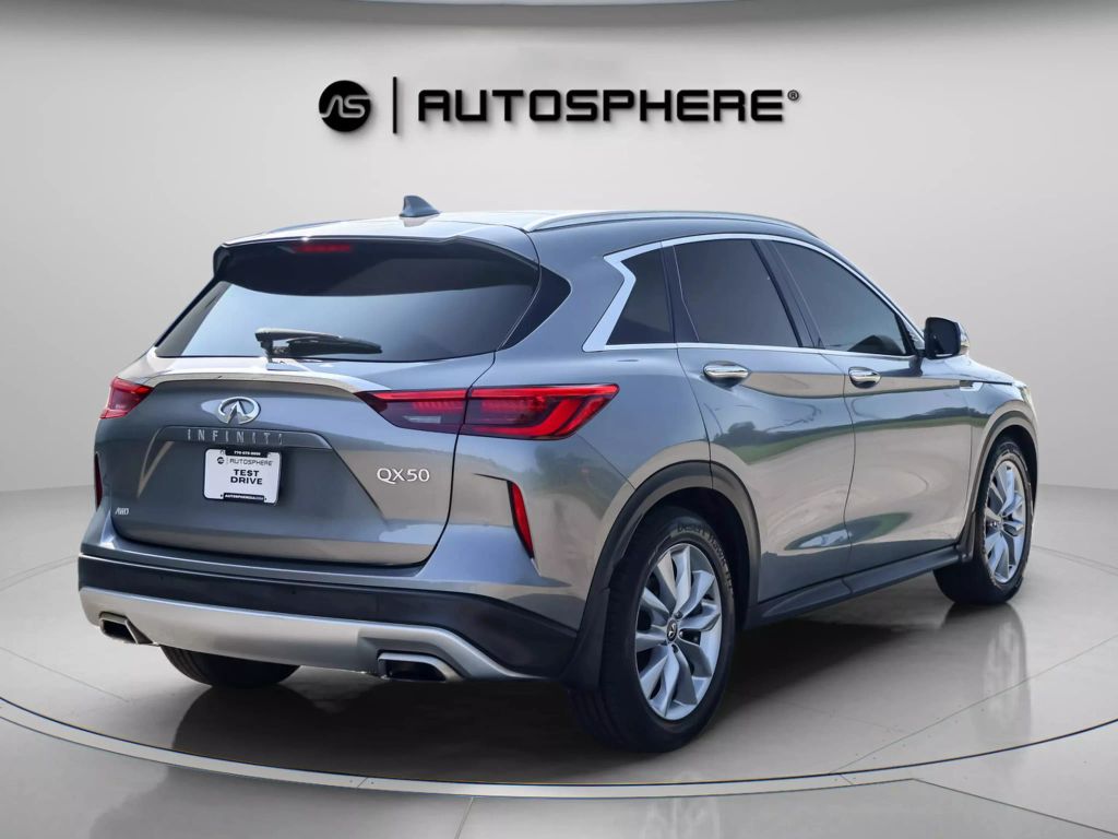 2020 INFINITI QX50 SUV 4-CYL, TURBO, 2.0 LITER LUXE SPORT UTILITY 4D