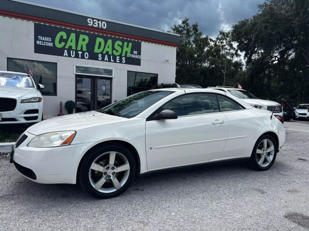 2006 PONTIAC G6 CONVERTIBLE V6, 3.5 LITER GT HARD TOP CONVERTIBLE 2D