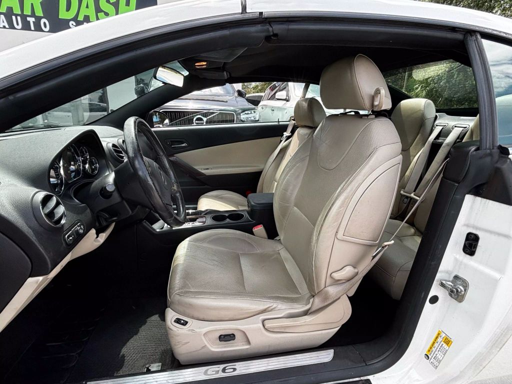 2006 PONTIAC G6 CONVERTIBLE V6, 3.5 LITER GT HARD TOP CONVERTIBLE 2D