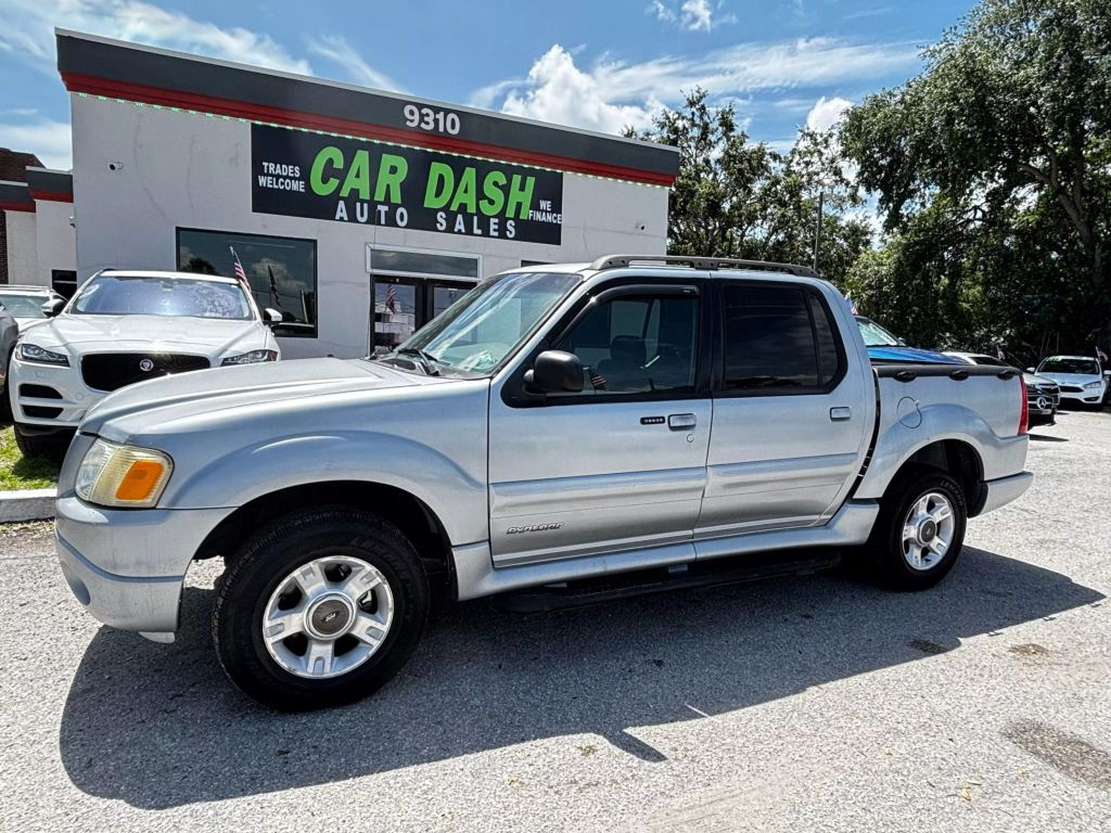 2001 FORD EXPLORER SPORT TRAC SUV V6, 4.0 LITER UTILITY PICKUP 4D