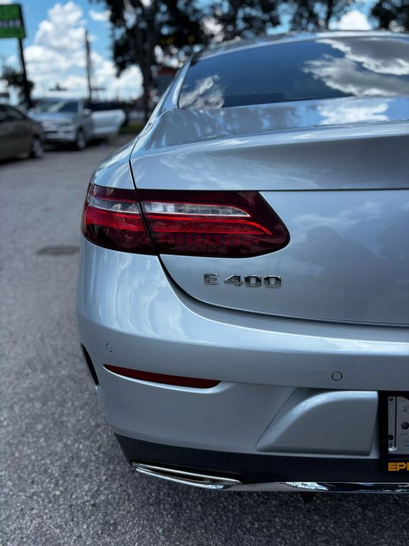 2018 MERCEDES-BENZ E-CLASS COUPE V6, TWIN TURBO, 3.0 LITER E 400 COUPE 2D