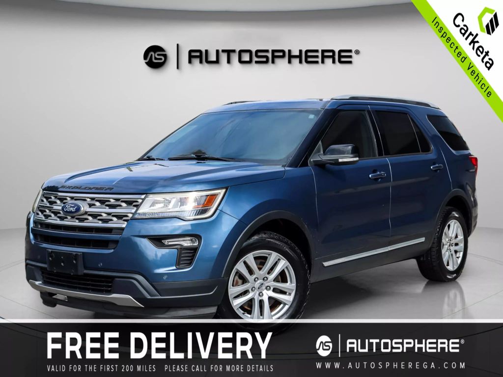 2018 FORD EXPLORER SUV V6, 3.5 LITER XLT SPORT UTILITY 4D