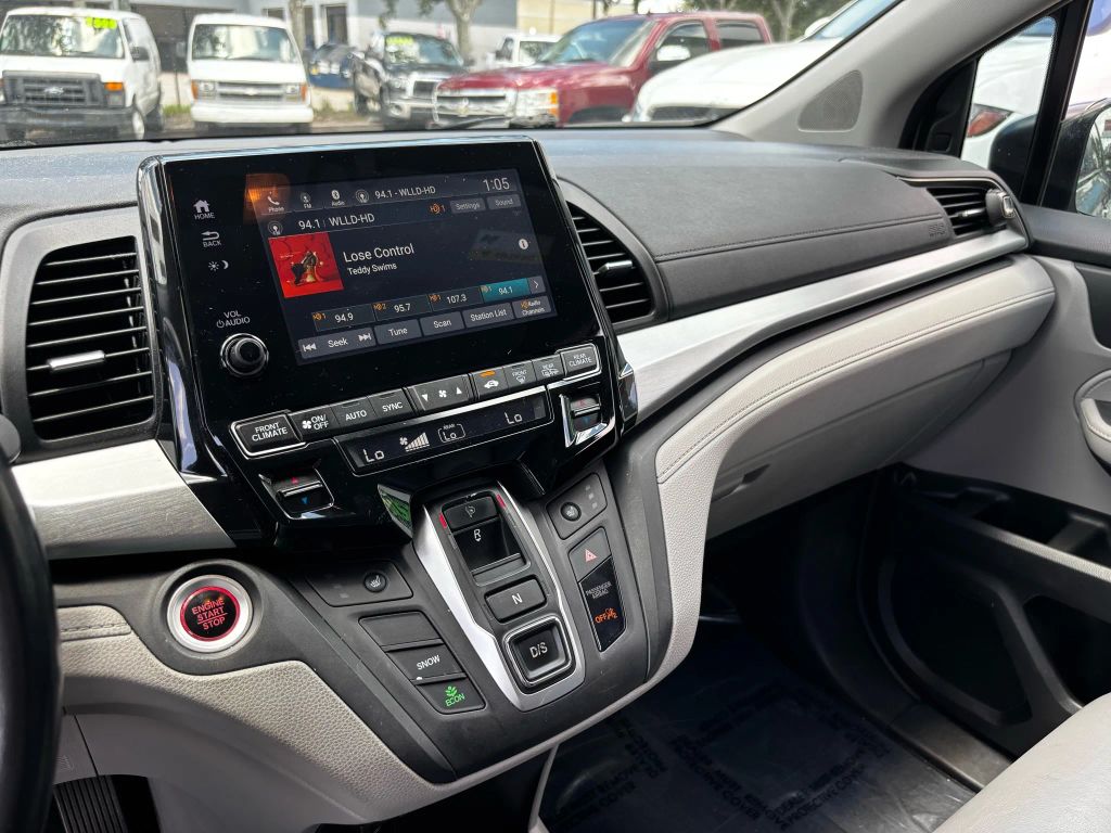 2018 HONDA ODYSSEY VAN V6, I-VTEC, 3.5 LITER EX-L MINIVAN 4D
