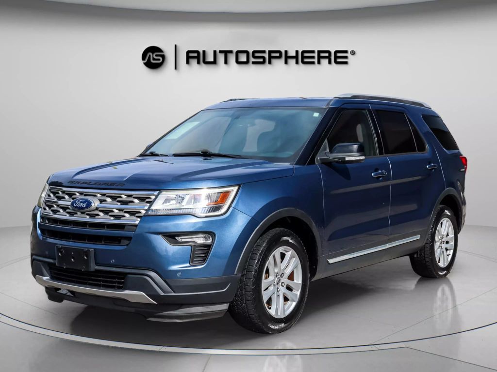 2018 FORD EXPLORER SUV V6, 3.5 LITER XLT SPORT UTILITY 4D
