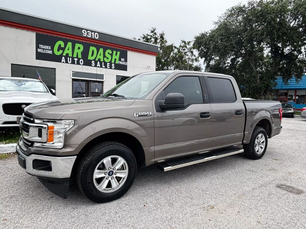 2018 FORD F150 SUPERCREW CAB PICKUP V6, ECOBOOST, TT, 2.7L XLT PICKUP 4D 5 1/2 FT