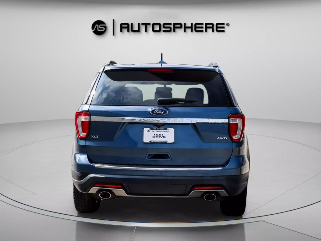 2018 FORD EXPLORER SUV V6, 3.5 LITER XLT SPORT UTILITY 4D