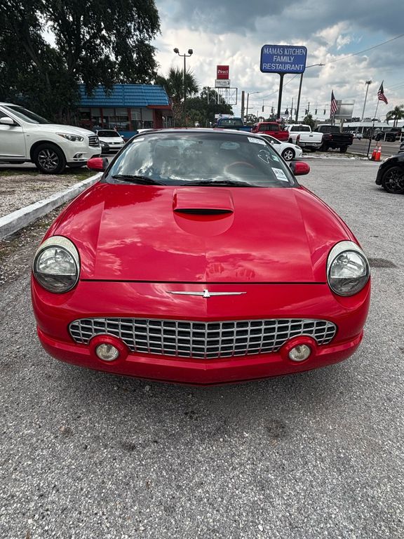 2003 FORD THUNDERBIRD CONVERTIBLE V8, 3.9 LITER CONVERTIBLE 2D