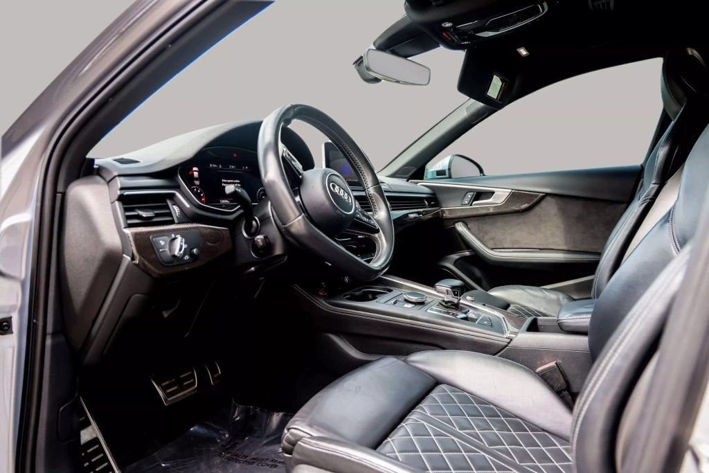 2018 AUDI S4 SEDAN V6, TURBO, 3.0 LITER PREMIUM PLUS SEDAN 4D