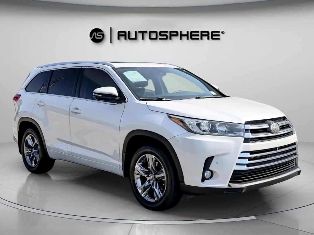 2018 TOYOTA HIGHLANDER SUV V6, 3.5 LITER LIMITED PLATINUM SPORT UTILITY 4D