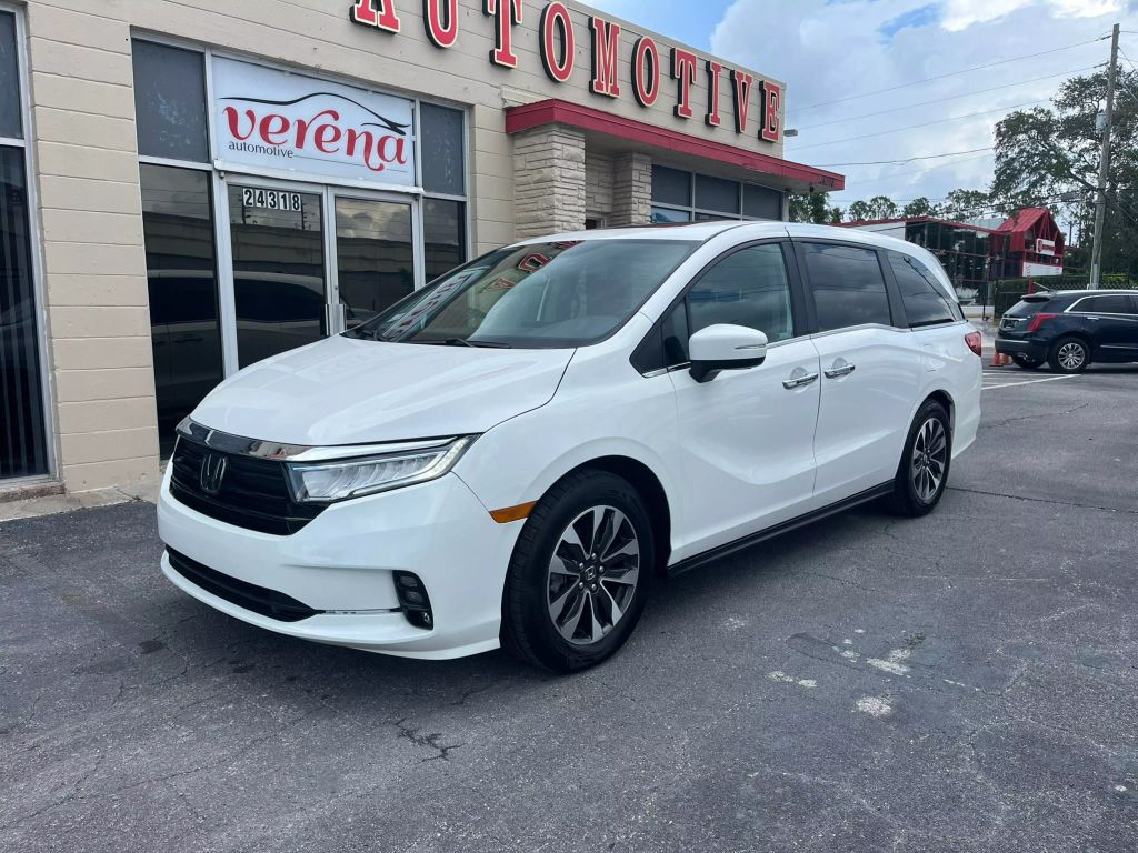 Used 2024 Honda Odyssey EX-L with VIN 5FNRL6H64RB049100 for sale in Clearwater, FL