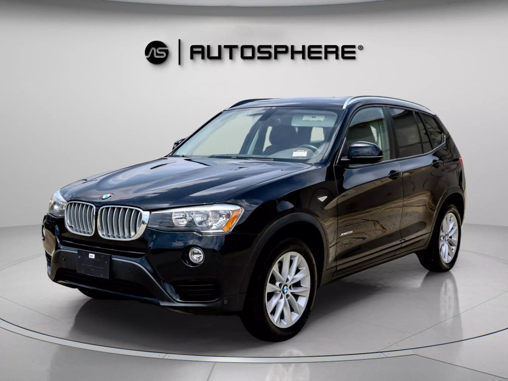 2017 BMW X3 SUV 4-CYL, TURBO, 2.0 LITER XDRIVE28I SPORT UTILITY 4D
