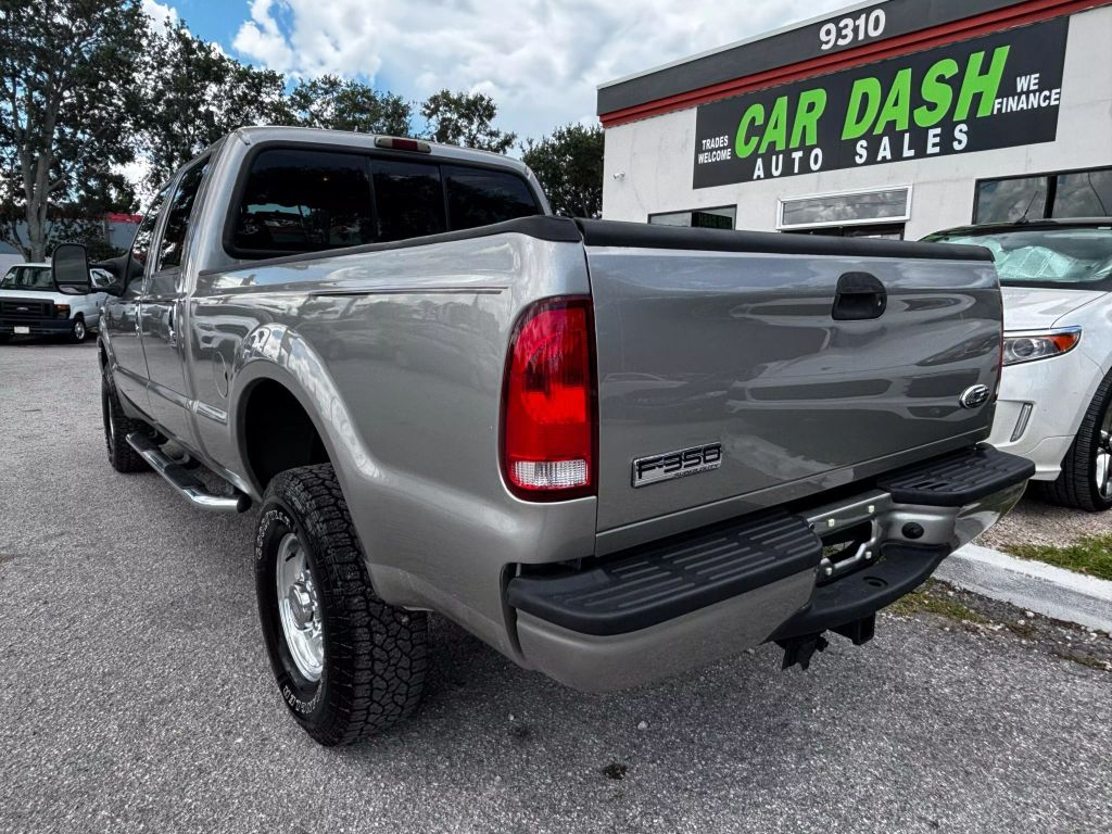 2002 FORD F350 SUPER DUTY CREW CAB PICKUP V8, TURBO DIESEL, 7.3L LONG BED