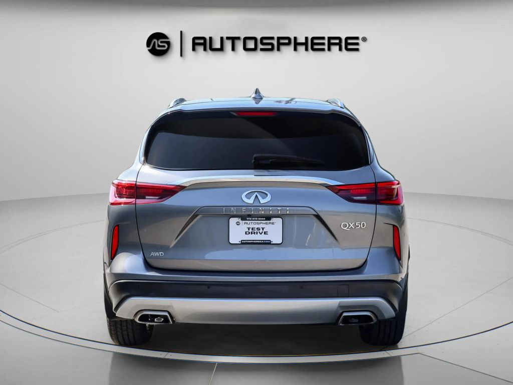 2020 INFINITI QX50 SUV 4-CYL, TURBO, 2.0 LITER LUXE SPORT UTILITY 4D
