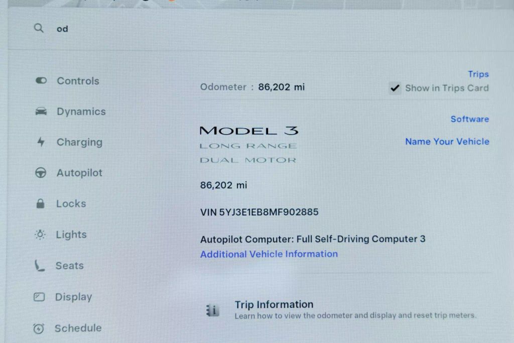 2021 TESLA MODEL 3 SEDAN DUAL ELECTRIC MOTORS LONG RANGE SEDAN 4D