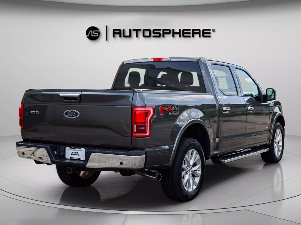 2017 FORD F150 SUPERCREW CAB PICKUP V6, ECOBOOST, 3.5T LARIAT PICKUP 4D 5 1/2 FT