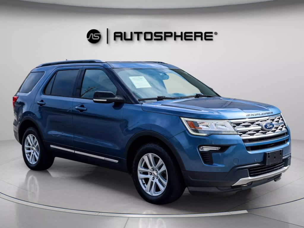 2018 FORD EXPLORER SUV V6, 3.5 LITER XLT SPORT UTILITY 4D