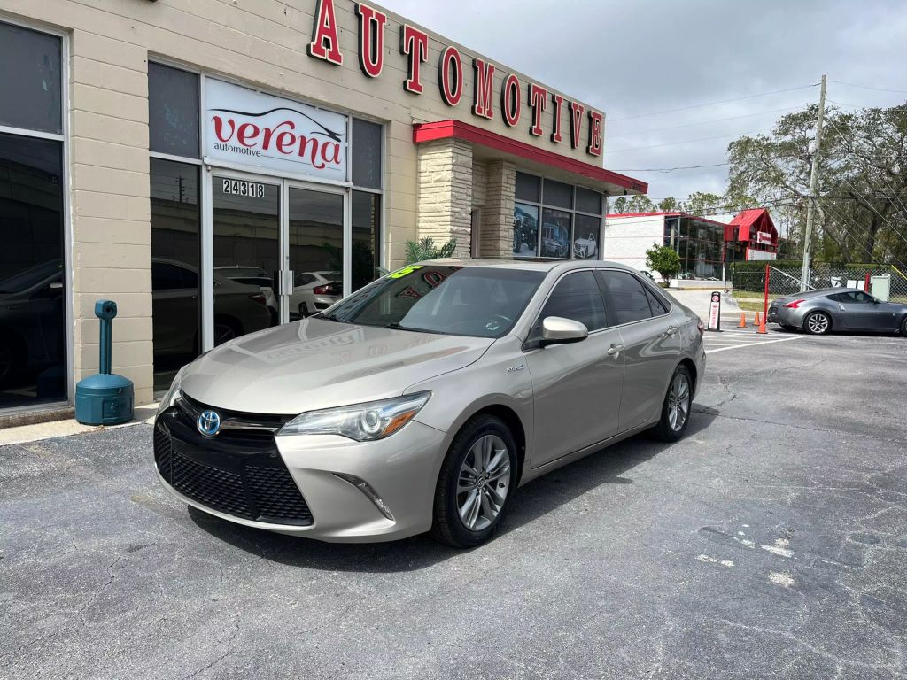 Used 2015 Toyota Camry SE Hybrid with VIN 4T1BD1FK2FU170840 for sale in Clearwater, FL