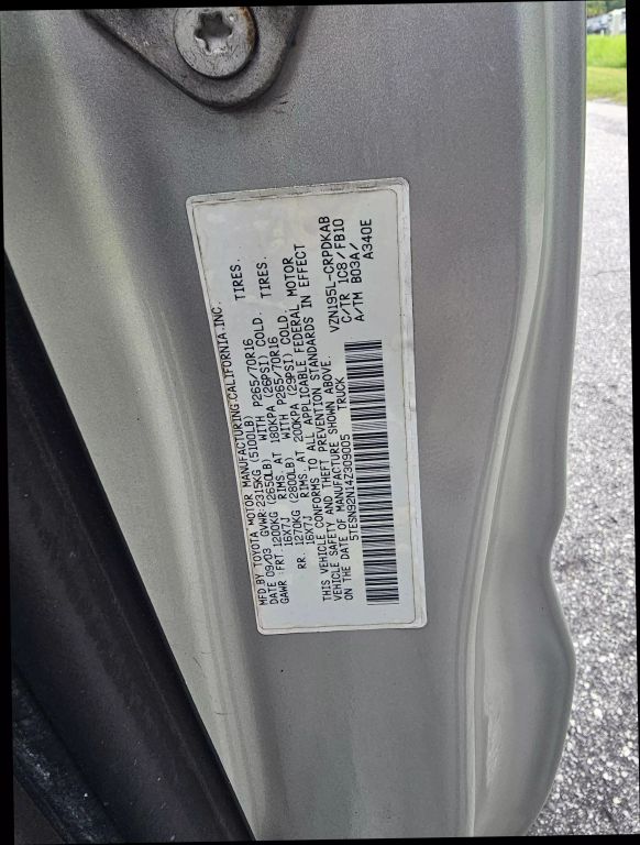 2004 Toyota Tacoma Xtracab - Image 29 2004 Toyota Tacoma Xtracab - Image 29