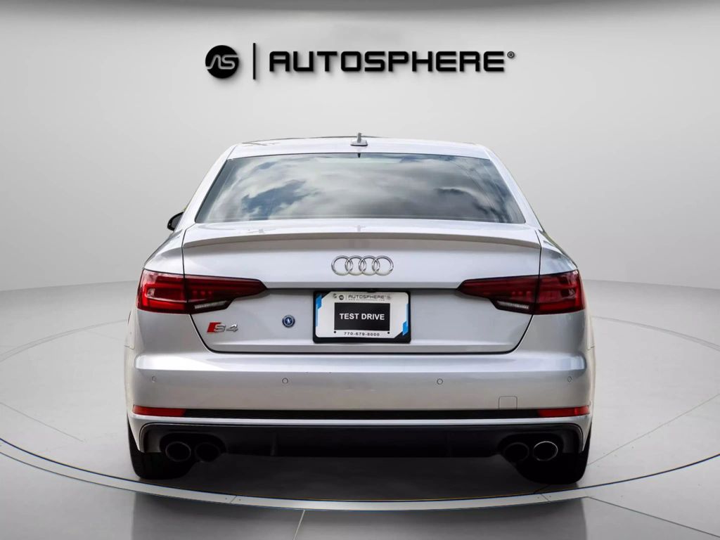 2018 AUDI S4 SEDAN V6, TURBO, 3.0 LITER PREMIUM PLUS SEDAN 4D