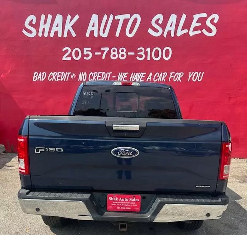 2016 FORD F150 SUPER CAB PICKUP V8, FLEX FUEL, 5.0 LITER XLT PICKUP 4D 6 1/2 FT