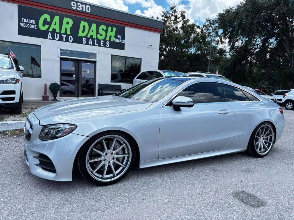 2018 MERCEDES-BENZ E-CLASS COUPE V6, TWIN TURBO, 3.0 LITER E 400 COUPE 2D