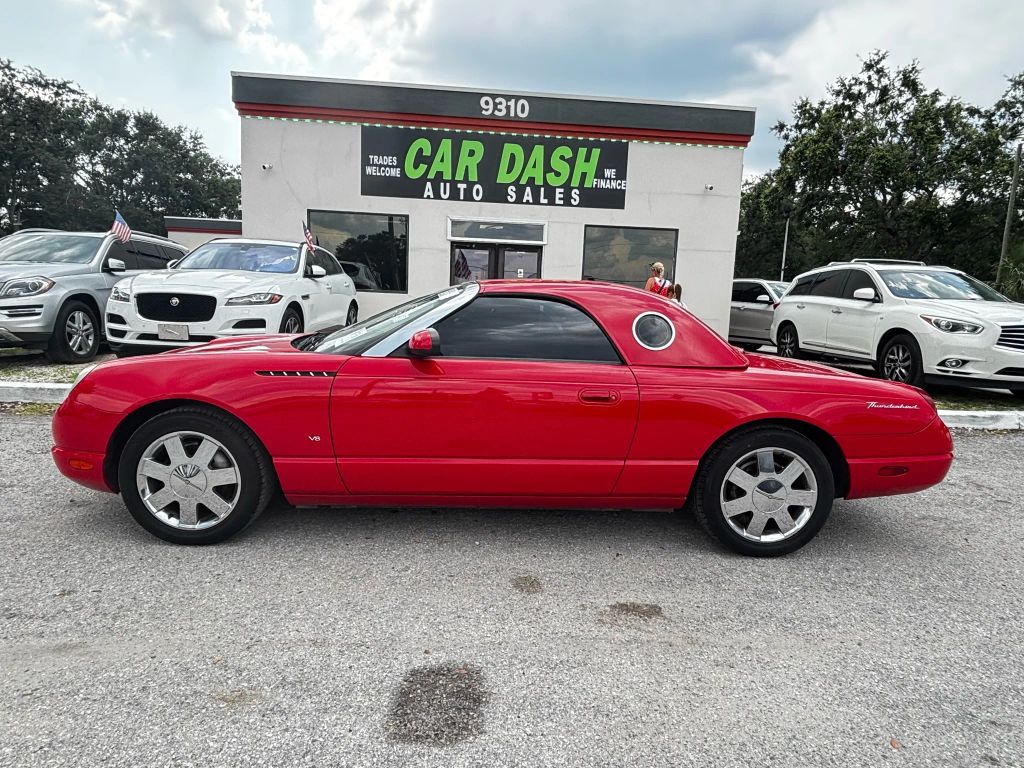 2003 FORD THUNDERBIRD CONVERTIBLE V8, 3.9 LITER CONVERTIBLE 2D