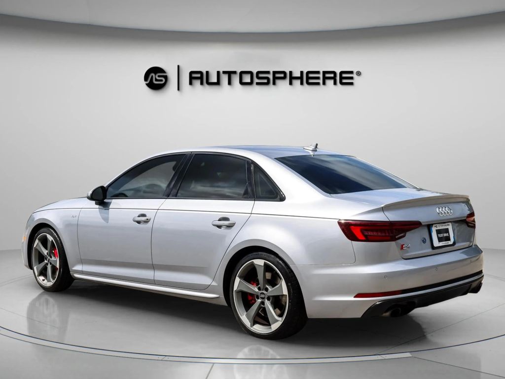 2018 AUDI S4 SEDAN V6, TURBO, 3.0 LITER PREMIUM PLUS SEDAN 4D