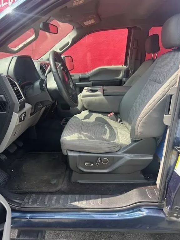 2016 FORD F150 SUPER CAB PICKUP V8, FLEX FUEL, 5.0 LITER XLT PICKUP 4D 6 1/2 FT