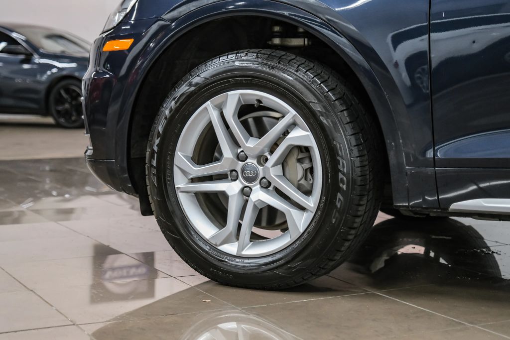 2018 AUDI Q5 SUV 4-CYL, TURBO, 2.0 LITER PREMIUM SPORT UTILITY 4D