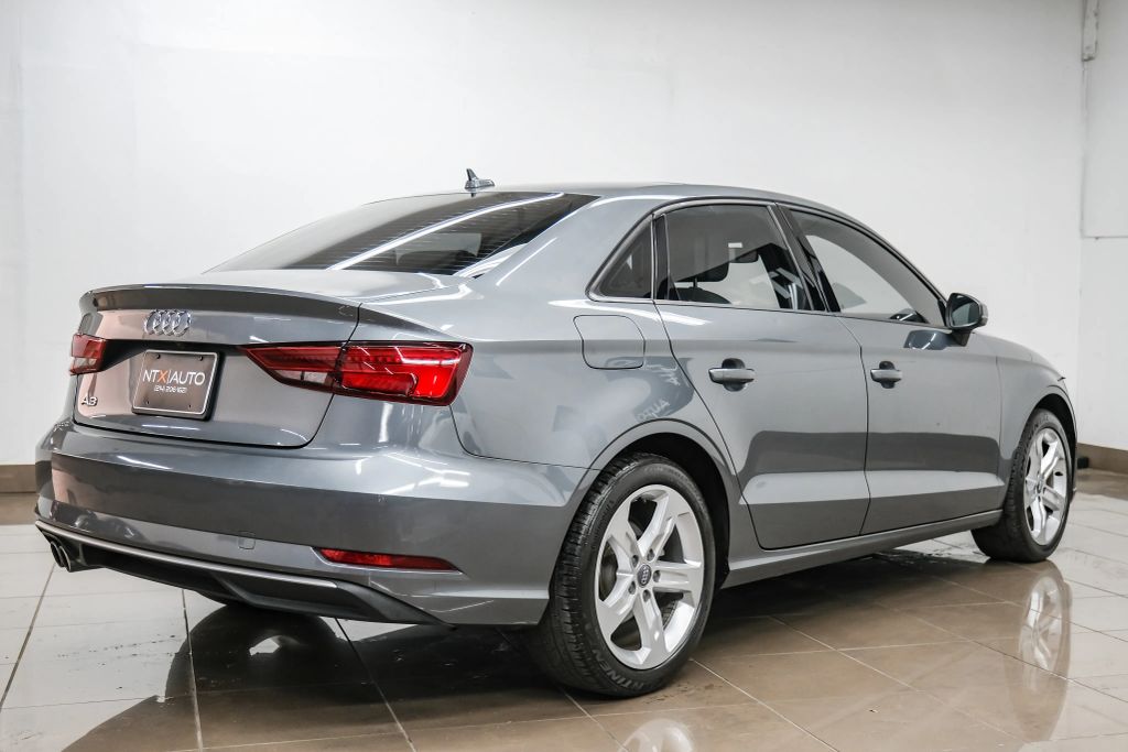 2018 AUDI A3 SEDAN 4-CYL, TURBO, 2.0 LITER PREMIUM SEDAN 4D