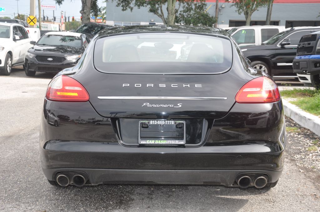2013 PORSCHE PANAMERA SEDAN V8, 4.8 LITER S SEDAN 4D