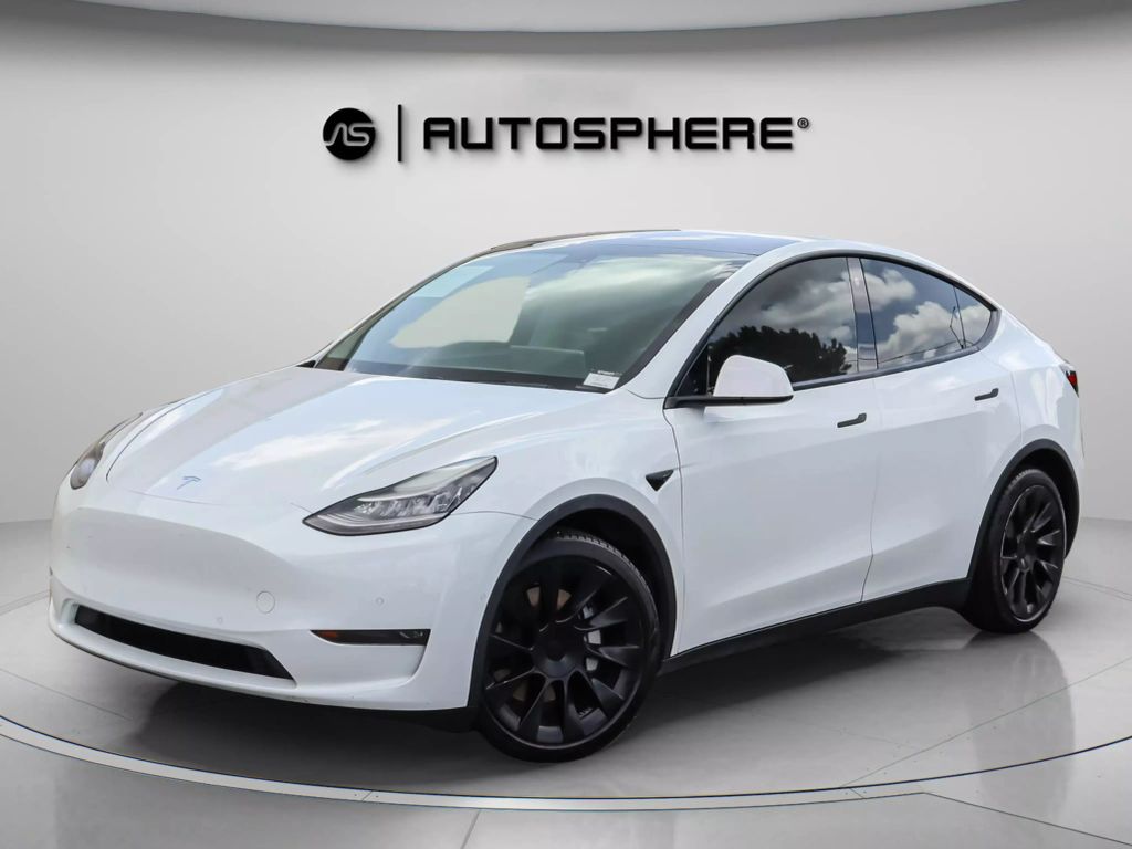 2021 TESLA MODEL Y SUV DUAL AC ELECTRIC MOTORS LONG RANGE SPORT UTILITY 4D