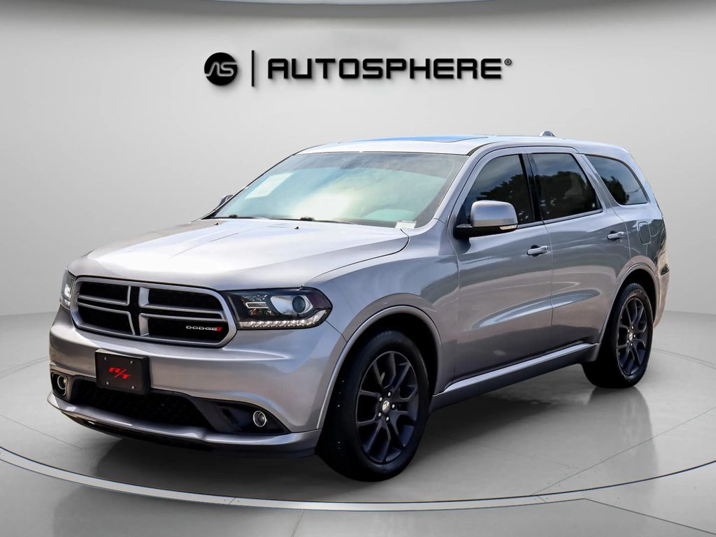 2017 DODGE DURANGO SUV V8, HEMI, 5.7 LITER R/T SPORT UTILITY 4D