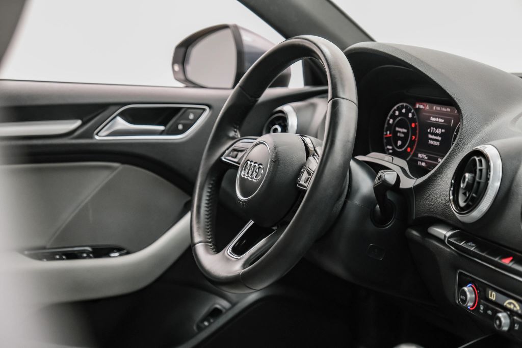 2018 AUDI A3 SEDAN 4-CYL, TURBO, 2.0 LITER PREMIUM SEDAN 4D