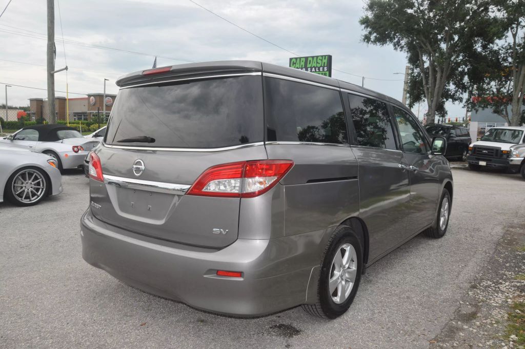 2013 NISSAN QUEST VAN V6, 3.5 LITER SV MINIVAN 4D