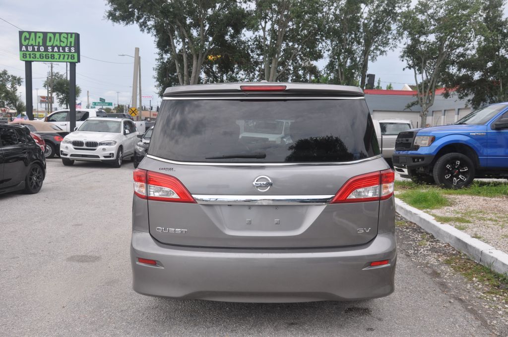 2013 NISSAN QUEST VAN V6, 3.5 LITER SV MINIVAN 4D