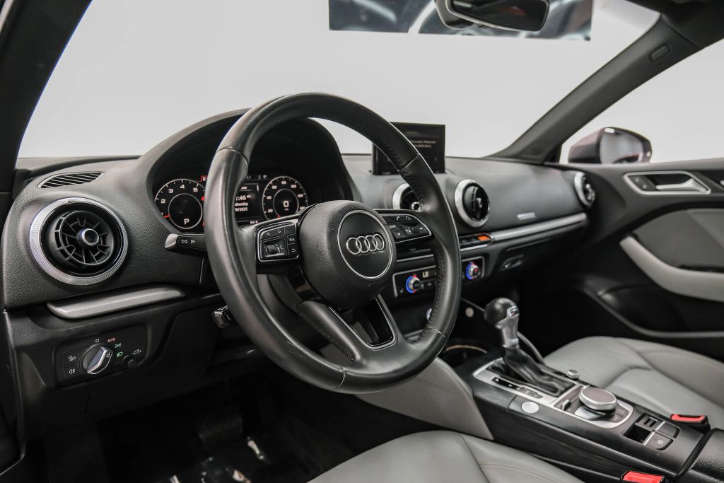 2018 AUDI A3 SEDAN 4-CYL, TURBO, 2.0 LITER PREMIUM SEDAN 4D
