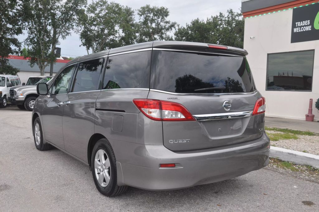 2013 NISSAN QUEST VAN V6, 3.5 LITER SV MINIVAN 4D