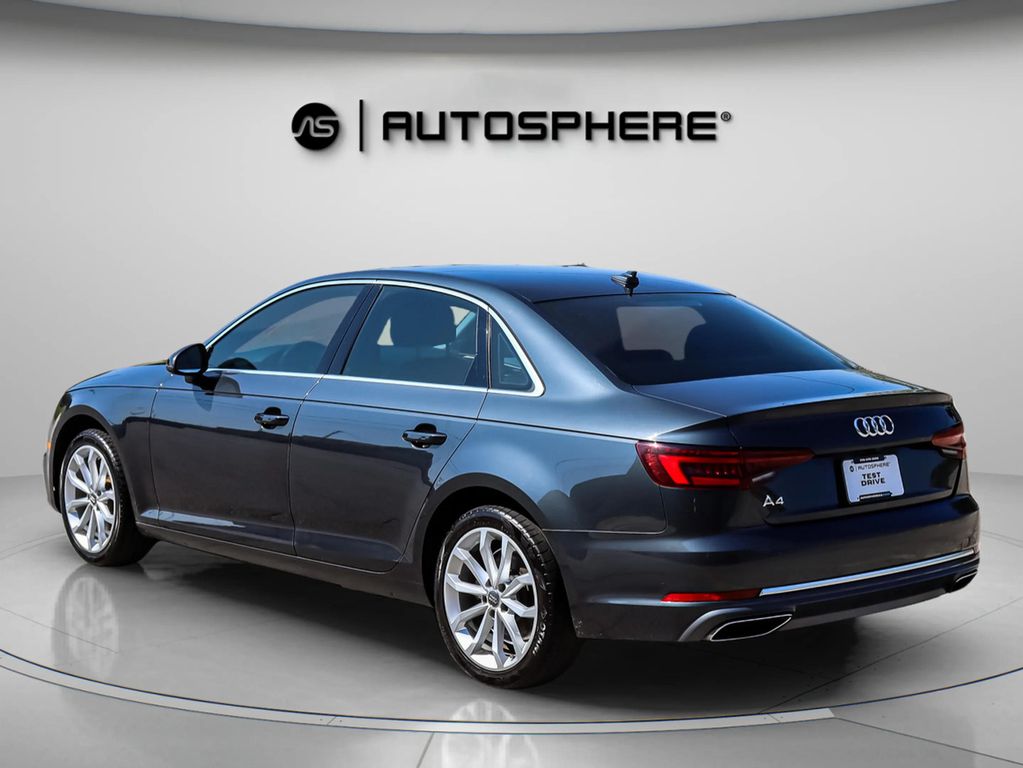 2019 AUDI A4 SEDAN 4-CYL, TURBO, 2.0 LITER PREMIUM SEDAN 4D