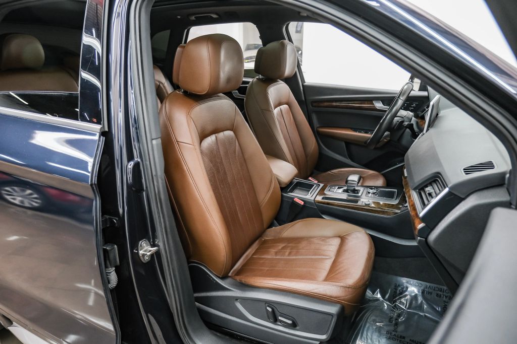 2018 AUDI Q5 SUV 4-CYL, TURBO, 2.0 LITER PREMIUM SPORT UTILITY 4D