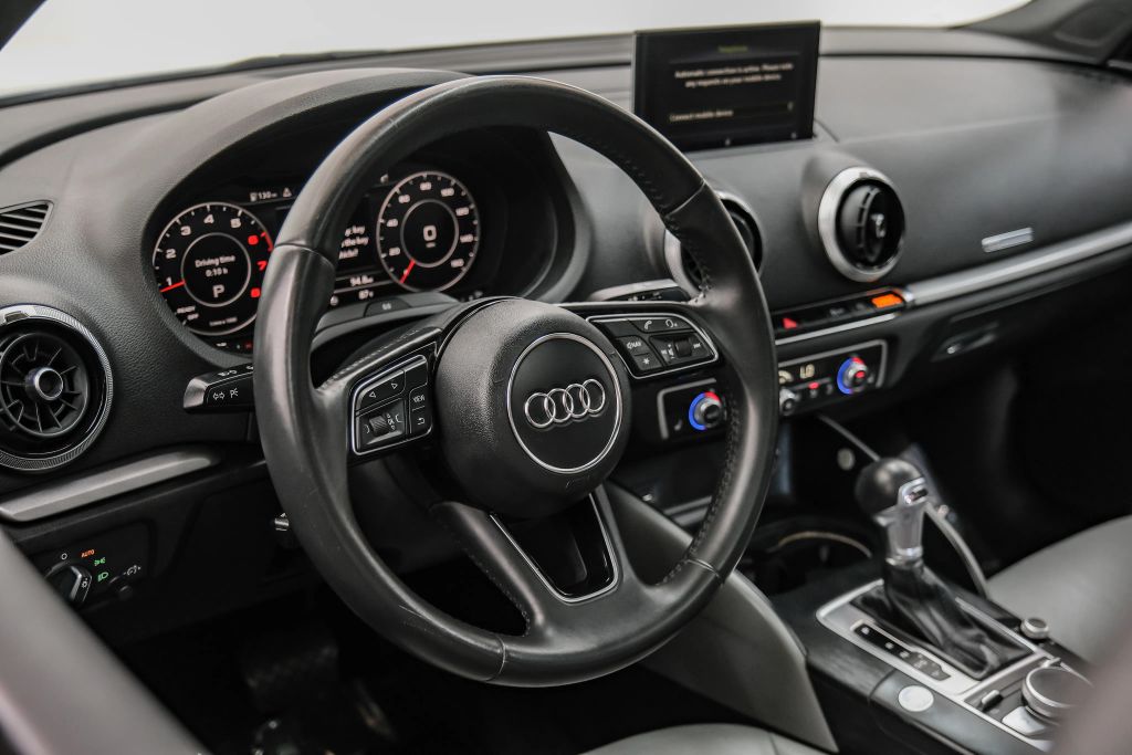2018 AUDI A3 SEDAN 4-CYL, TURBO, 2.0 LITER PREMIUM SEDAN 4D