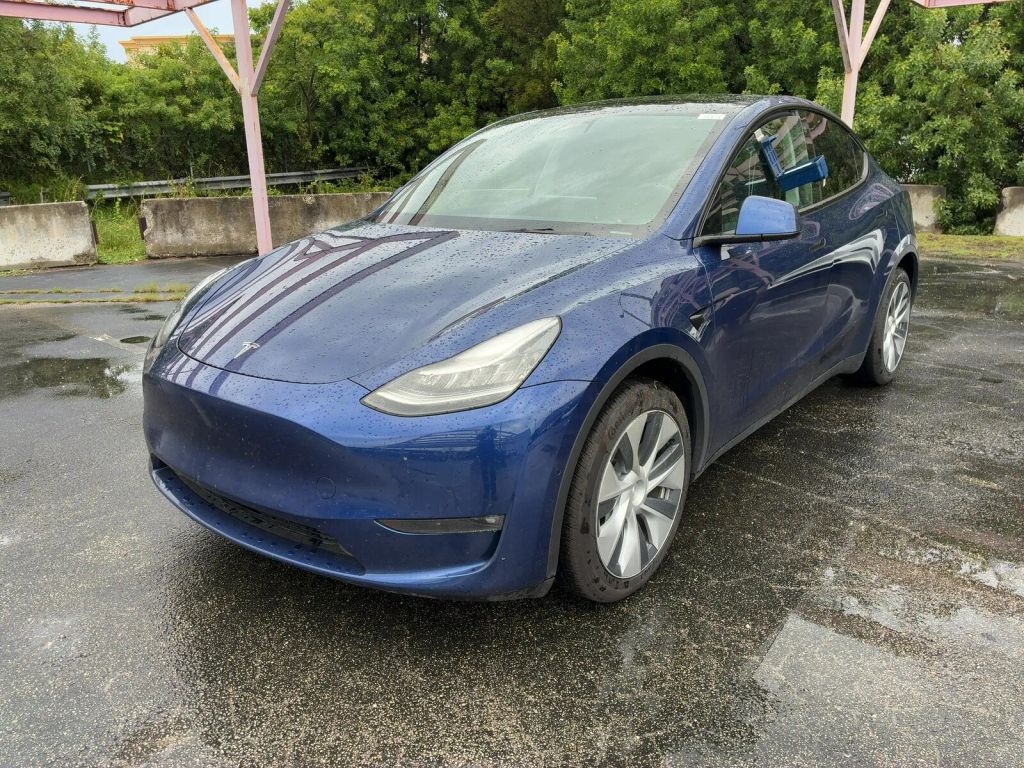 2021 TESLA MODEL Y SUV DUAL AC ELECTRIC MOTORS LONG RANGE SPORT UTILITY 4D