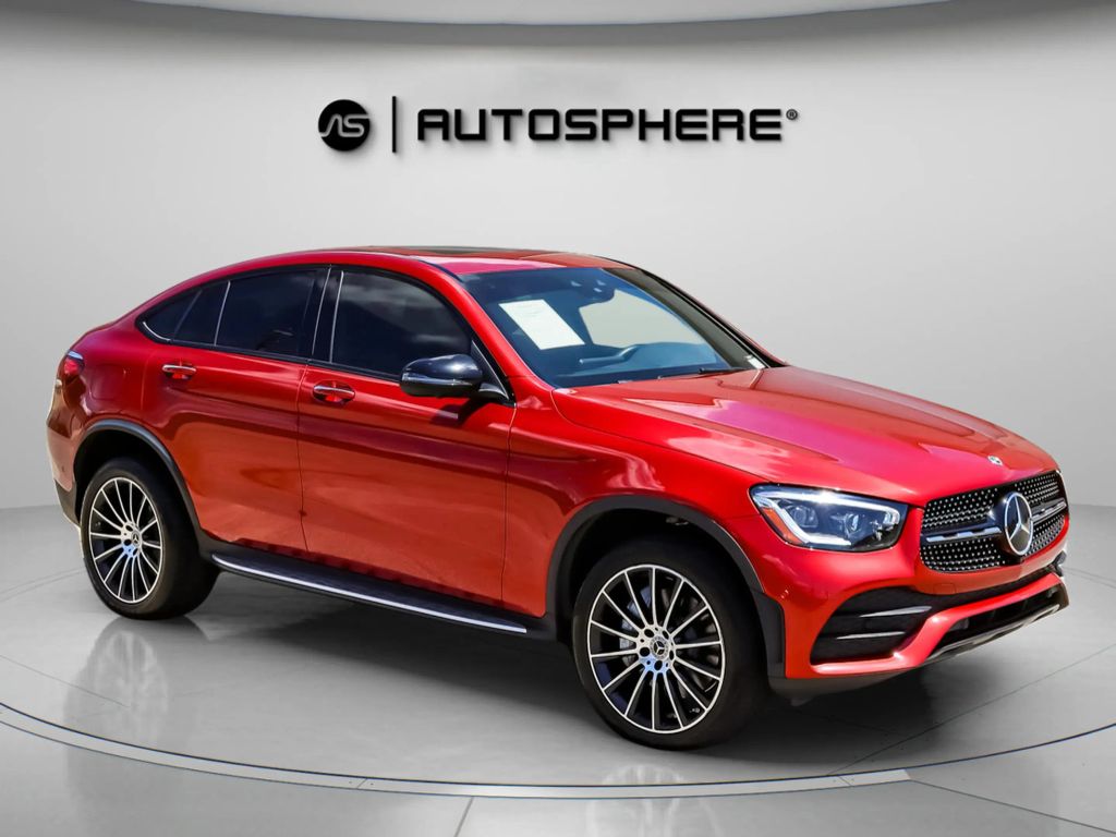2020 MERCEDES-BENZ GLC COUPE SUV 4-CYL, TURBO, 2.0 LITER GLC 300 4MATIC SPORT UTILITY 4D