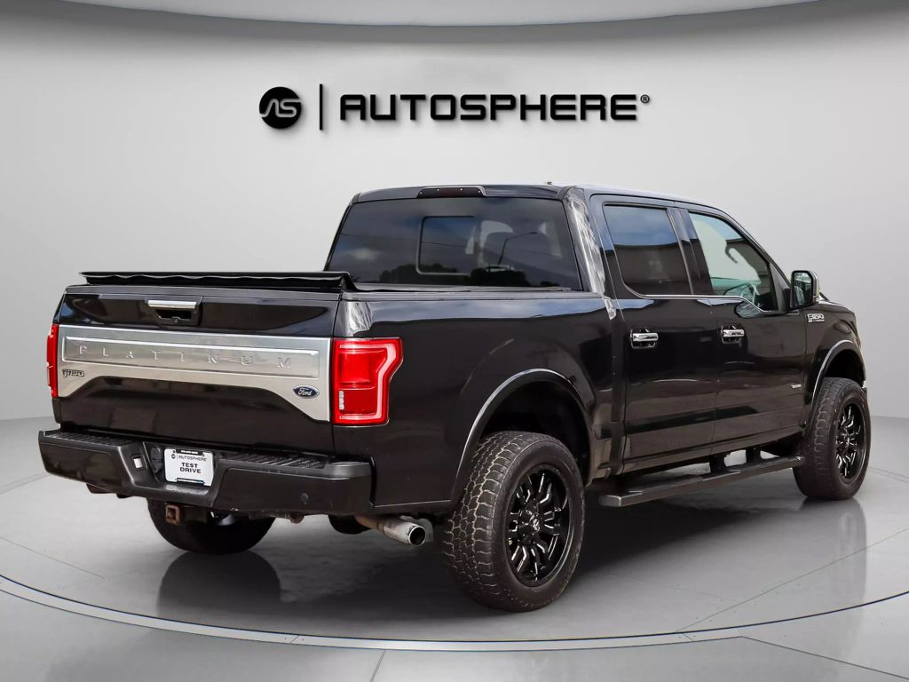 2015 FORD F150 SUPERCREW CAB PICKUP V6, ECOBOOST, TT, 3.5L PLATINUM PICKUP 4D 5 1/2 FT