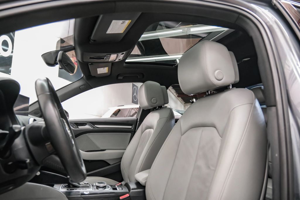 2018 AUDI A3 SEDAN 4-CYL, TURBO, 2.0 LITER PREMIUM SEDAN 4D