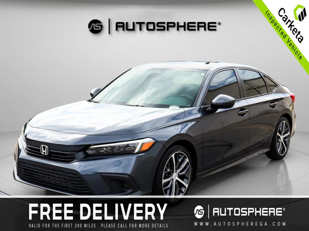 2022 HONDA CIVIC SEDAN 4-CYL, I-VTEC, TURBO, 1.5 LITER TOURING SEDAN 4D