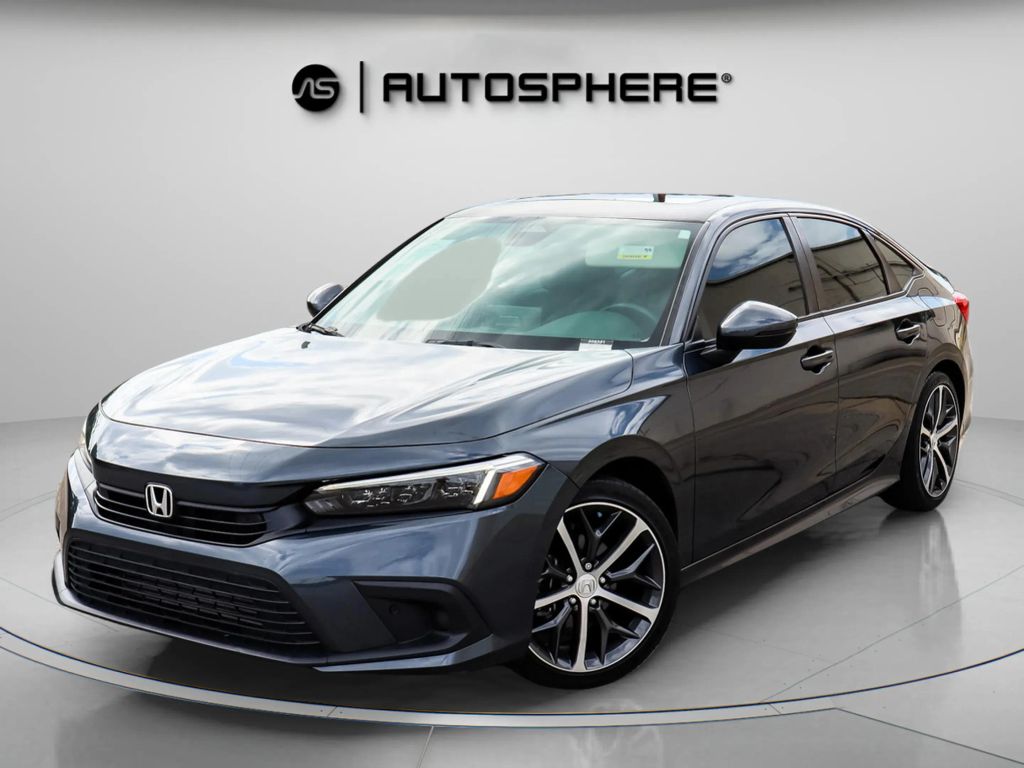 2022 HONDA CIVIC SEDAN 4-CYL, I-VTEC, TURBO, 1.5 LITER TOURING SEDAN 4D