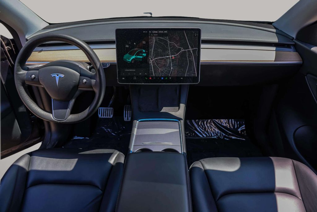 2021 TESLA MODEL Y SUV DUAL AC ELECTRIC MOTORS LONG RANGE SPORT UTILITY 4D