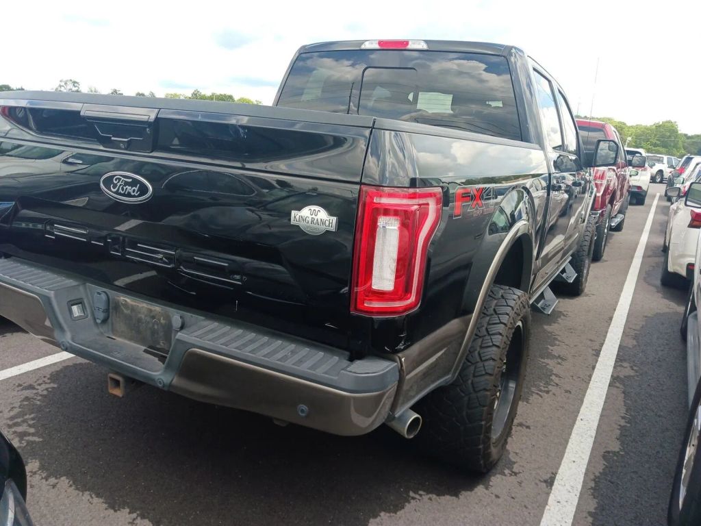 2019 FORD F150 SUPERCREW CAB PICKUP V8, FLEX FUEL, 5.0 LITER KING RANCH PICKUP 4D 5 1/2 FT