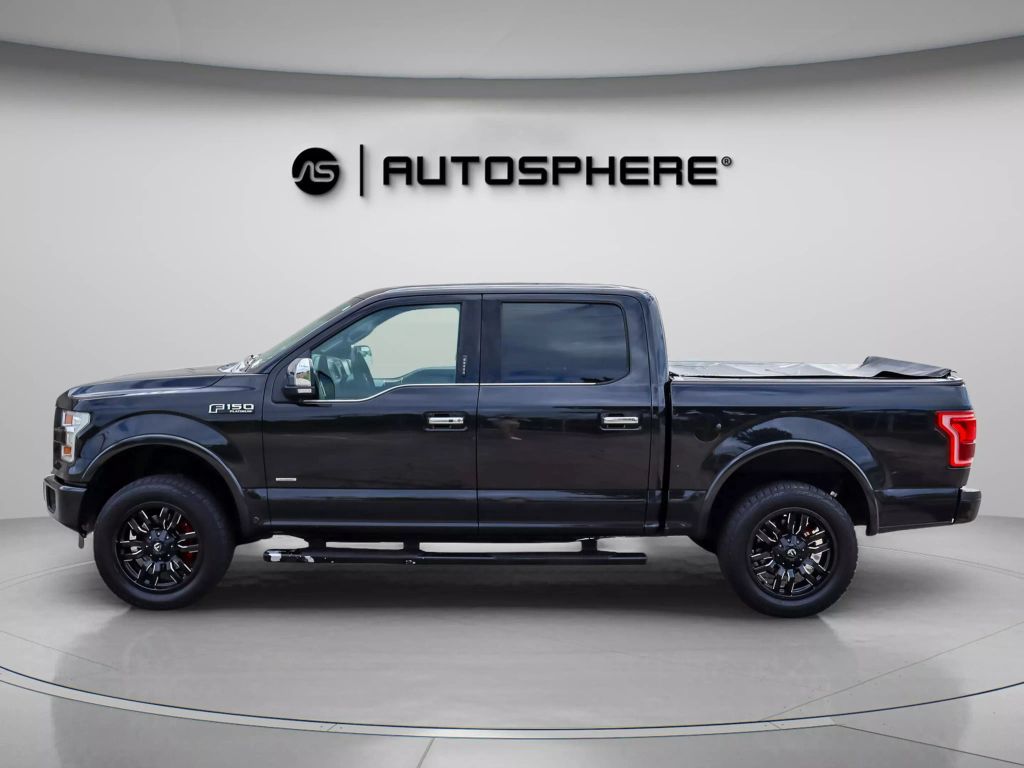 2015 FORD F150 SUPERCREW CAB PICKUP V6, ECOBOOST, TT, 3.5L PLATINUM PICKUP 4D 5 1/2 FT